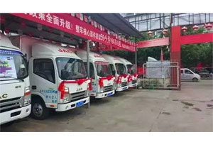 江淮帥鈴冷藏車將為西部貧困生送來健康美食