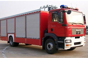 德國(guó)曼壓縮空氣泡沫消防車(chē)交付石嘴山