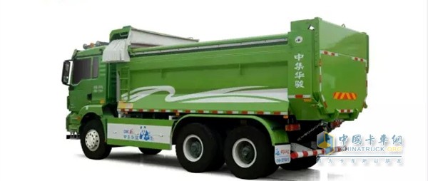 陜汽重卡 渣土車(chē) 濰柴發(fā)動(dòng)機(jī) 法士特變速箱