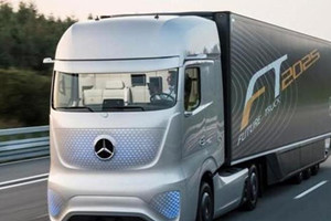 奔馳測試無人駕駛卡車 預計2020年推出