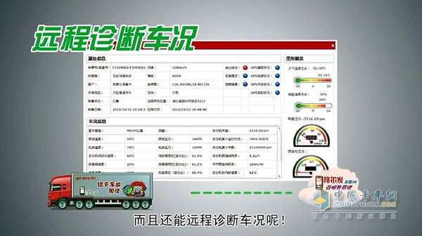 而且還能遠(yuǎn)程診斷車(chē)況呢！