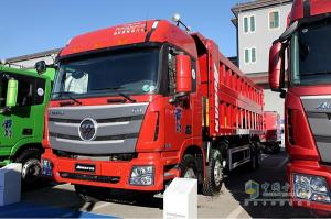 福田戴姆勒 歐曼GTL 9系重卡 380馬力 8X4 自卸車