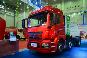 陜汽新M3000雙燃料牽引車高原標定圓滿完成