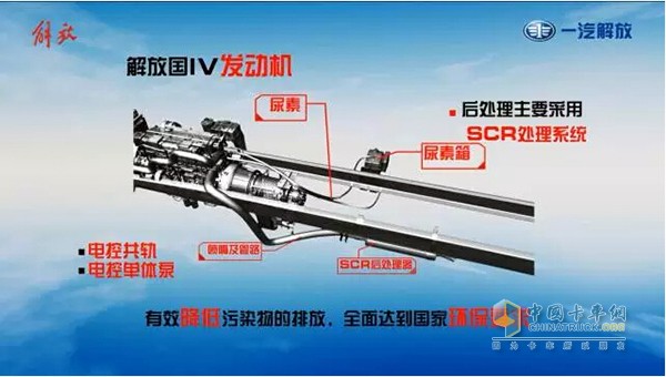 解放國(guó)四發(fā)動(dòng)機(jī)技術(shù)采用電控共軌和電控單體泵兩種技術(shù)方案