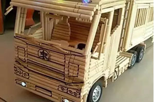 高手在民間！解放“竹筷子”車模橫空出世！