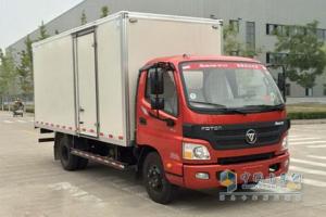 福田歐馬可3系標(biāo)載版3360軸距3.8L 142馬力 4×2廂式輕