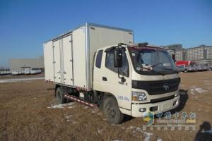 福田歐馬可3系標(biāo)載版3800軸距 156馬力 4×2廂式輕卡（B
