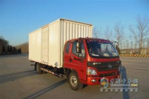 福田歐馬可3系標(biāo)載版4200軸距 156馬力 4×2廂式輕卡（B