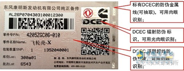 善用零部件防偽標簽，保護自身權益