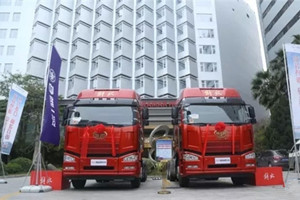 121輛！解放廈門港口牽引車推介會圓滿成功