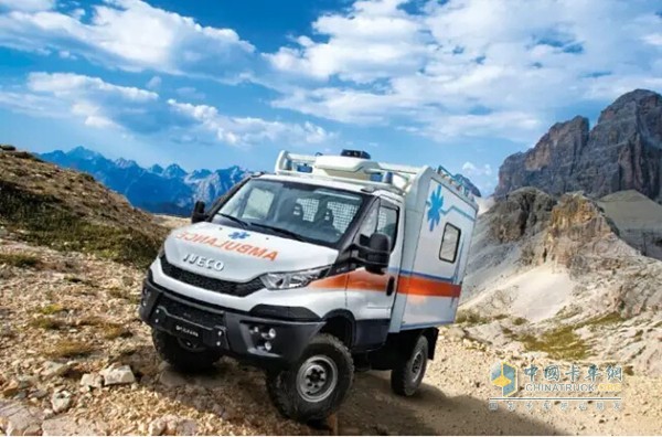NEW DAILY 4x4可以安裝種類廣泛、用途各異的上裝