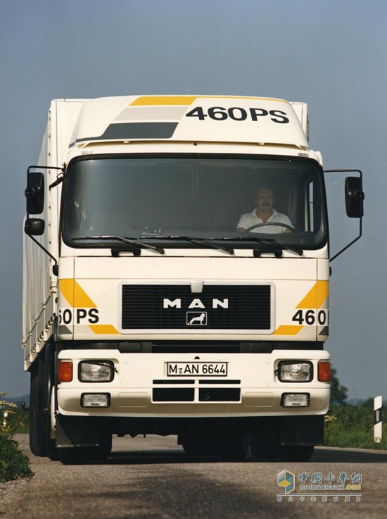 1986年，曼恩F90再次榮獲年度卡車稱號