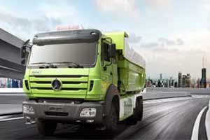 北奔重汽新型智能渣土車(chē)合肥斬獲85臺(tái)訂單