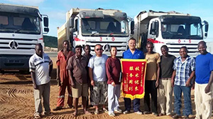 北奔重汽海外服務(wù)獲用戶信賴