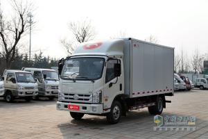 福田時(shí)代康瑞H2 95馬力 4.15米單排廂式載貨車
