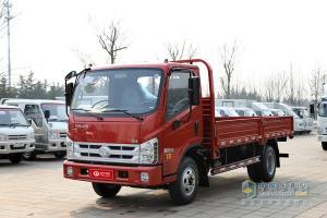 福田時(shí)代康瑞H2 110馬力 4.15米單排欄板載貨車