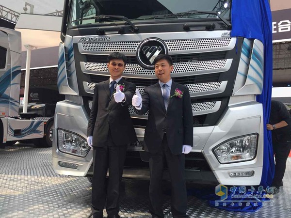 福田汽車在車展現(xiàn)場(chǎng)