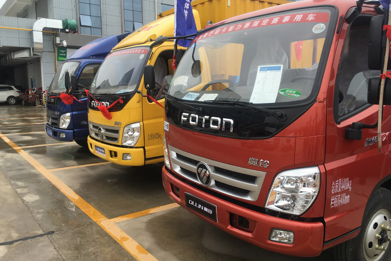 慶鈴五十鈴汽車 700P 氣剎（油剎）廂式輕卡 4175mm軸距