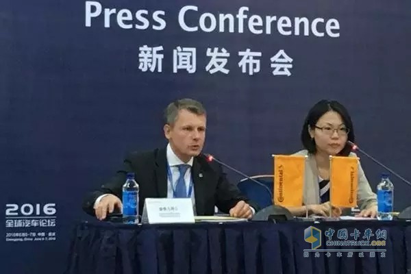 大陸集團(tuán)中國(guó)區(qū)總裁兼首席執(zhí)行官康睿凡博士