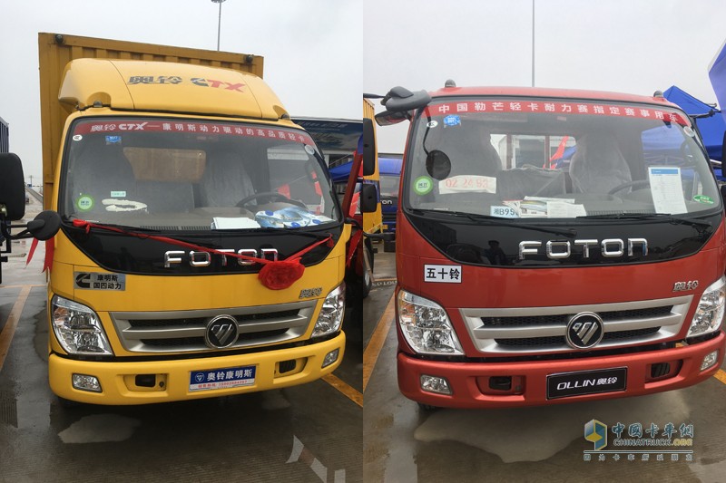 慶鈴五十鈴汽車 700P 氣剎（油剎）廂式輕卡 4175mm軸距