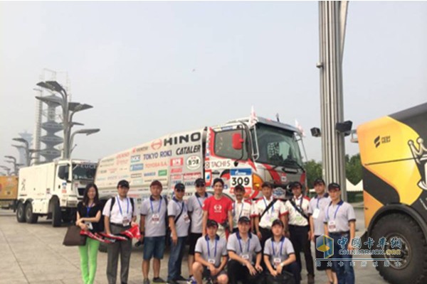 廣汽日野客戶(hù)到場(chǎng)感受日野賽車(chē)的品質(zhì)魅力
