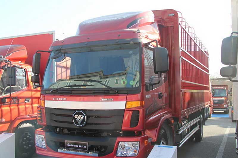 福田歐馬可5系 中卡 170馬力 4X2 倉(cāng)柵式載貨車(BJ5139CCY-F1)