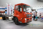 東風(fēng)商用車：首款氣電混合動(dòng)力卡車亮相新疆
