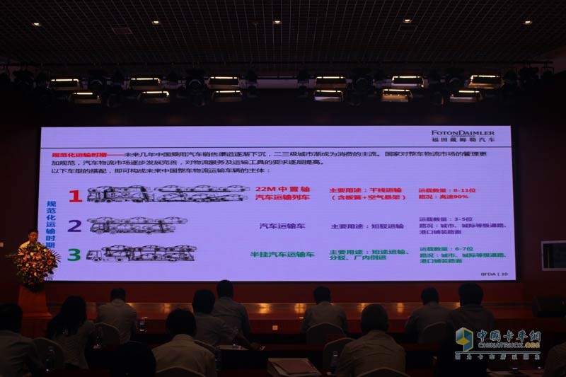 緊追新版GB1589 福田戴姆勒與中都物流簽訂千臺(tái)中置軸轎運(yùn)車(chē)