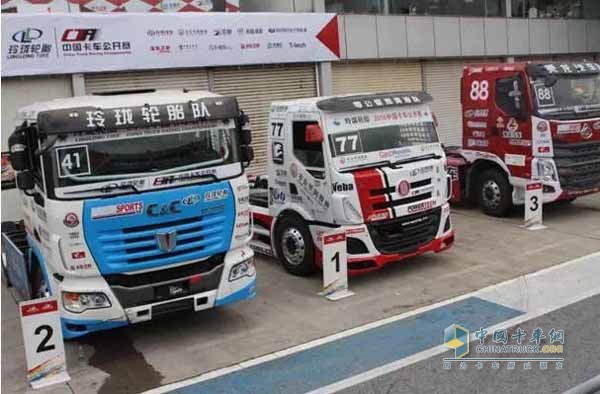 聯合卡車取得第二和第四名的好成績