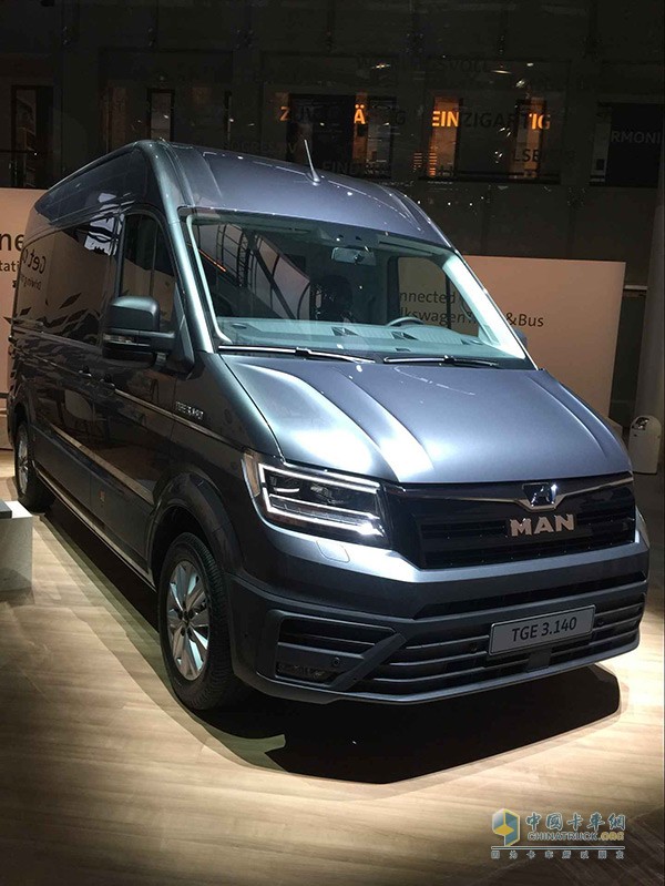 曼恩憑借旗下新款MAN TGE首次進軍輕型貨車領(lǐng)域。