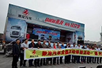 乘龍H7大篷車(chē)走進(jìn)山東 收獲訂單33臺(tái)