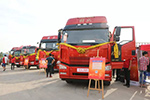 一汽解放南寧交車164臺(tái)