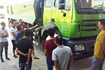 10輛北奔重汽城市智能渣土車交付廣西用戶