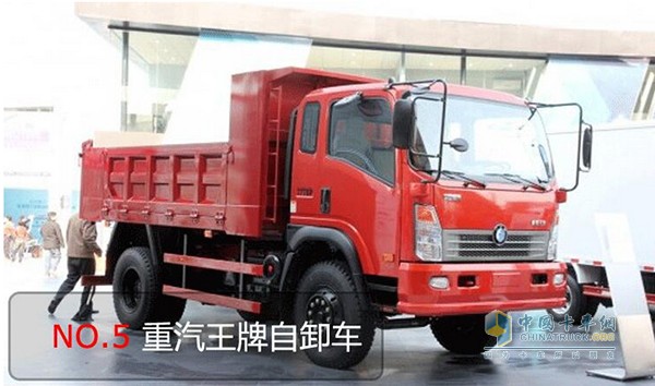 中國重汽是由湖北華威和重汽合資成立的股份有限公司，位于“專用汽車之都”的隨州市，隨州是一個以第二產(chǎn)業(yè)汽車制造業(yè)為中心的城市，總投入生產(chǎn)運(yùn)營的人口將近占隨州總?cè)丝诘?%，每年都會有絡(luò)繹不絕的買家不遠(yuǎn)千里來到隨州，直接提車。重汽王牌自卸車市場份額占比目前位居第五。