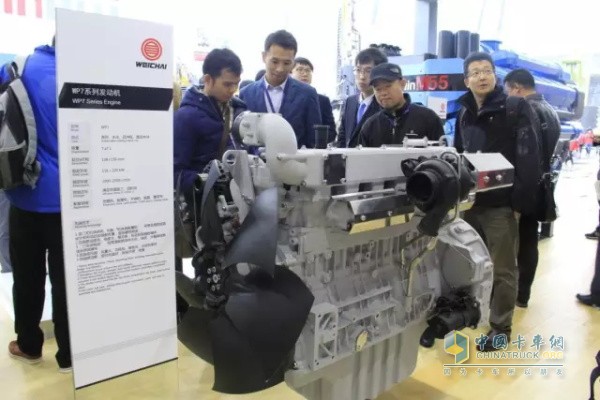 濰柴wp7系列發(fā)動機(jī)，滿足非道路三、四階段