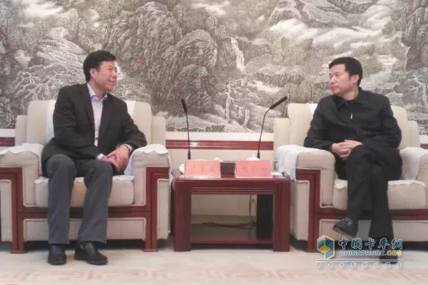 嚴鑒鉑董事長會見寶雞市領(lǐng)導