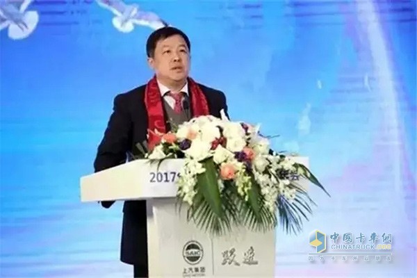 上汽商用車業(yè)務(wù)的藍(lán)青松