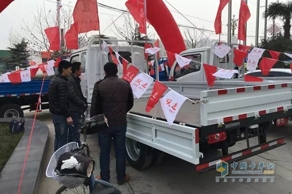 用戶品鑒上汽躍進卡車