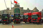 江淮格爾發(fā)K5國V新動力牽引車上市推介會獲單152臺