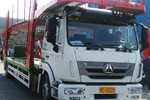 國(guó)內(nèi)首輛4X2中置軸轎運(yùn)車上牌了