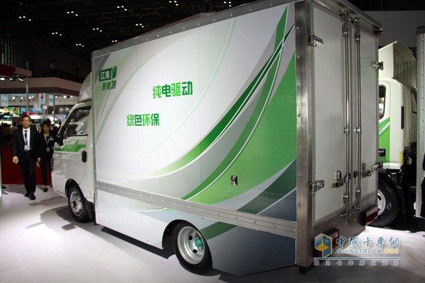 還有一股綠色清風，江淮帥鈴純電動輕卡