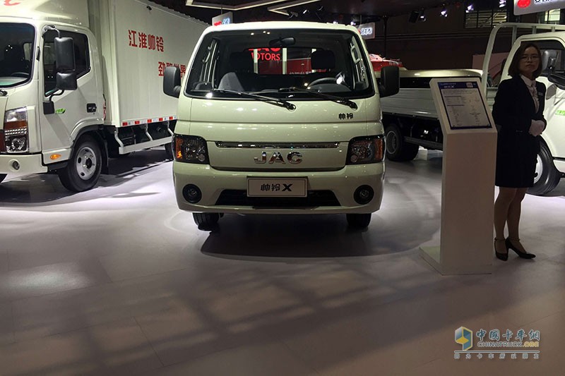 上海車展，江淮汽車展廳眾多新品與大家見面