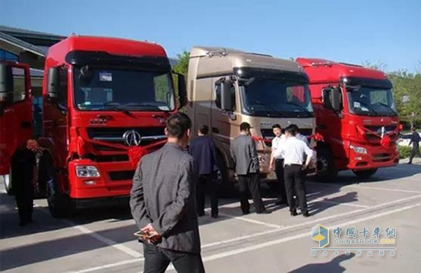 北奔重汽V3ET、V3MT產(chǎn)品推介會在聊城舉行