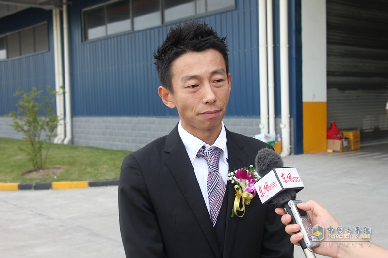 東風(fēng)商用車與日郵“超越經(jīng)典、再啟新程”交車儀式