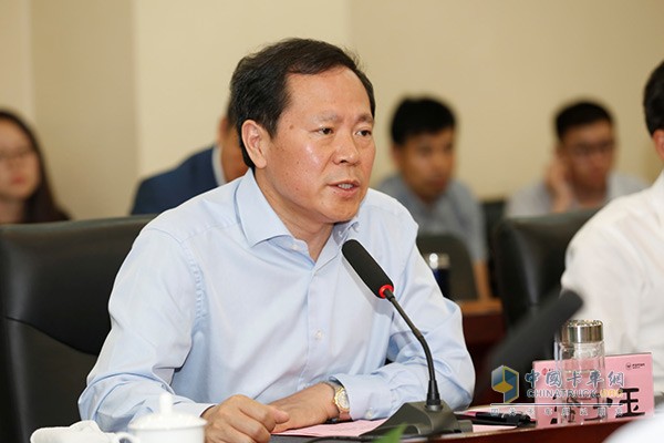 福田汽車集團(tuán)黨委書記、總經(jīng)理王金玉先生講話