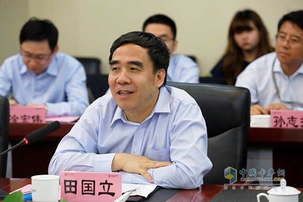 中國銀行黨委書記、董事長田國立先生講話
