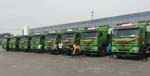 唐山切換70余臺(tái)新型智能渣土車 中國(guó)重汽占比達(dá)85%