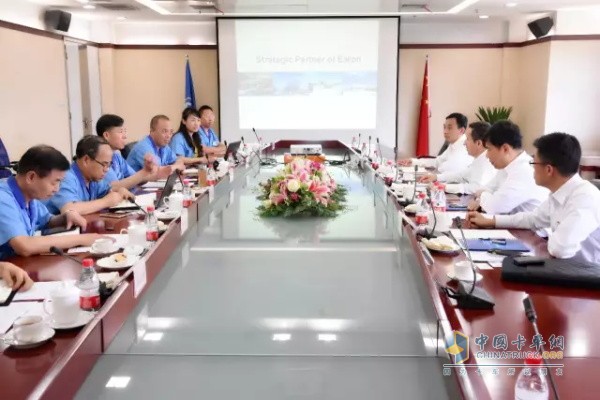 伊頓車輛集團一行訪問法士特