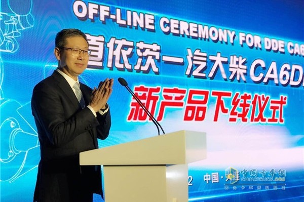 一汽解放汽車有限公司總經(jīng)理、黨委書(shū)記胡漢杰