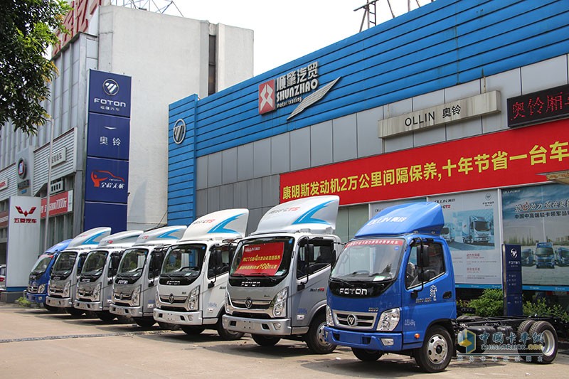 奧鈴大篷車熱襲佛山 超級(jí)卡車詮釋高效物流發(fā)展